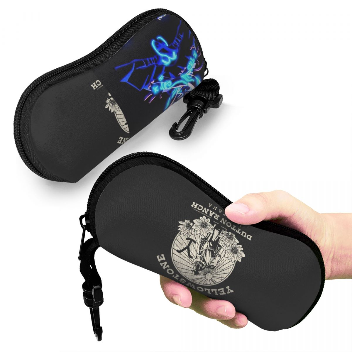 Women'S Yellowstone Accessories - Yellowstone Dutton Ranch Shell Glasses Case