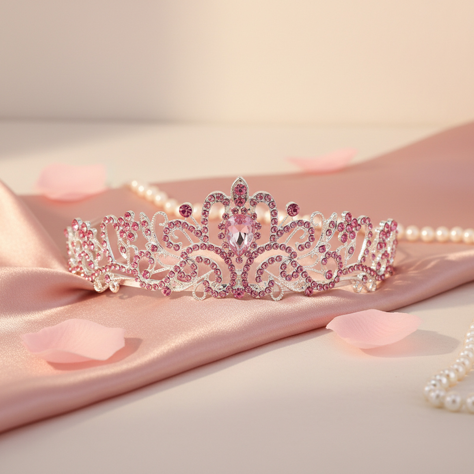 Elegant Bridal Crown Sparkly R - Women'S Hair Accessories Wedding recensione e prezzo