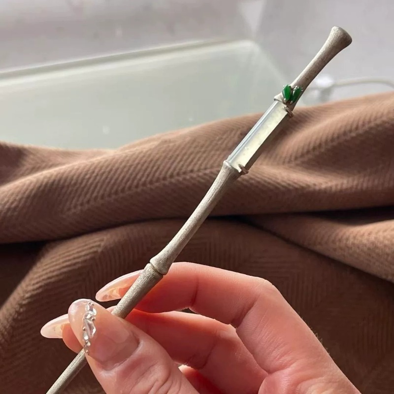 New Chinese-style lush bamboo  - Women'S Accessories Designer recensione e prezzo