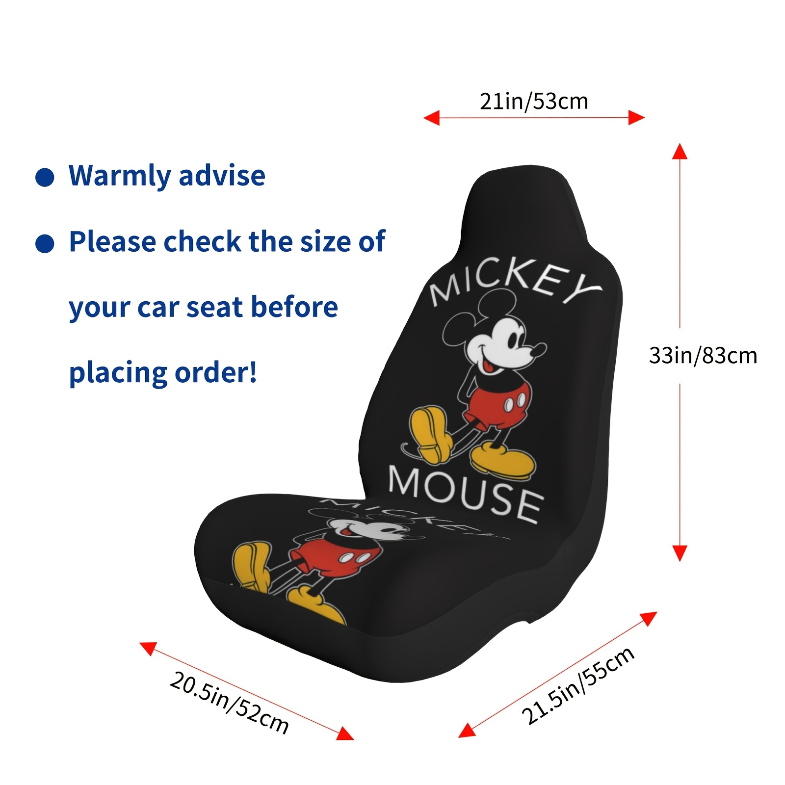 Mickey Mouse Pattern Car Seat  - Women'S Accessories Vans recensione e prezzo