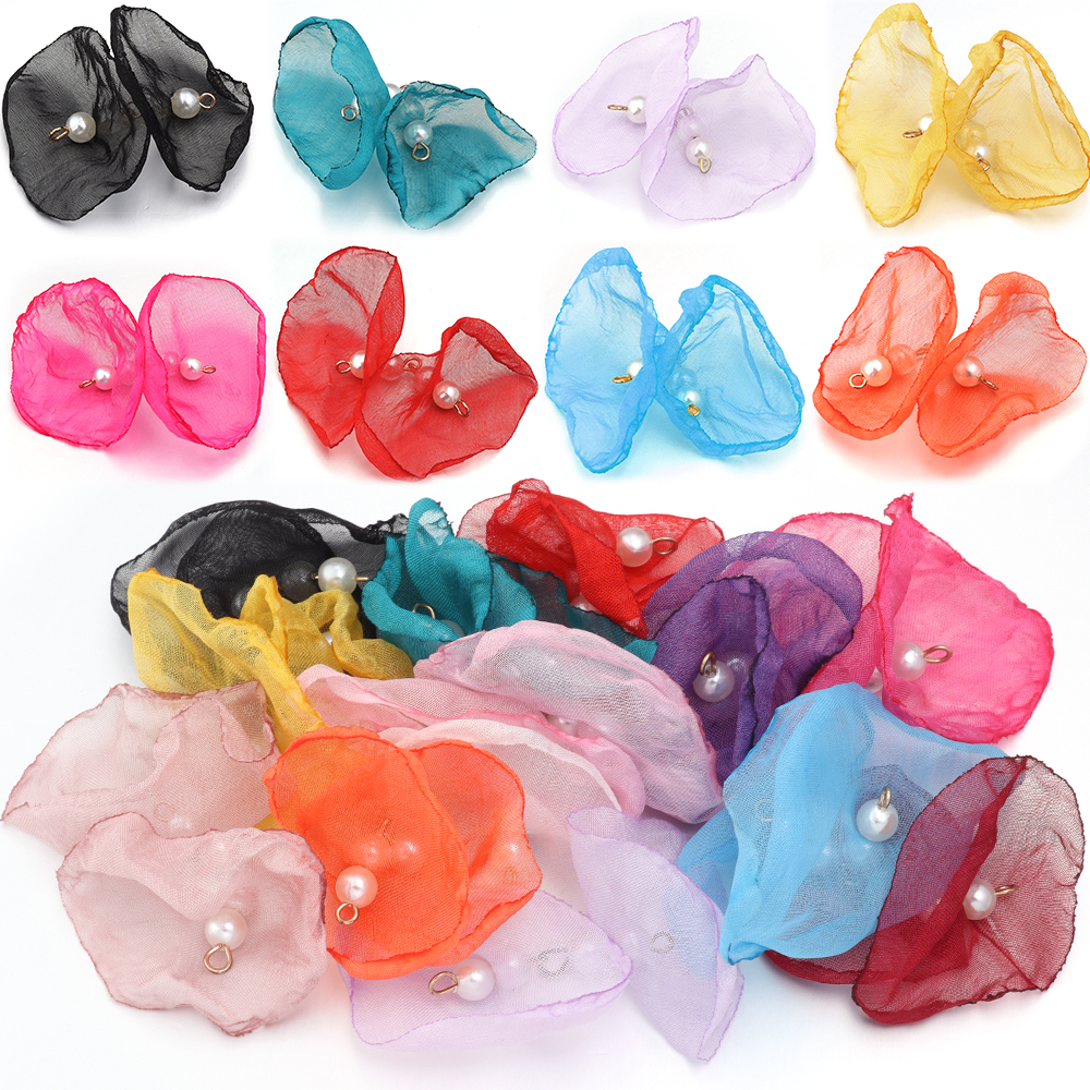 10pcs/lot Sweet Pearl Gauze Ch - Women Accessories Pack recensione e prezzo