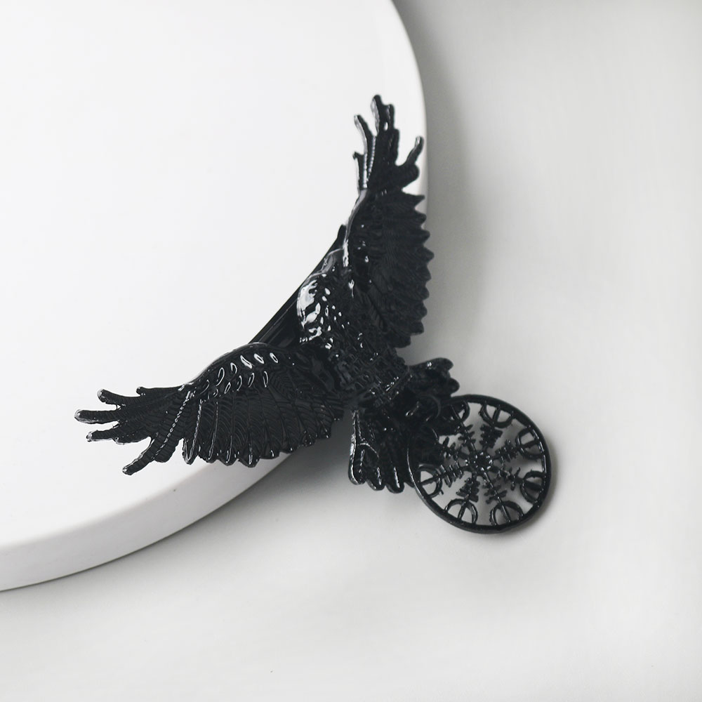 Gothic Crow Hairclip Vintage A - Women'S Viking Accessories recensione e prezzo