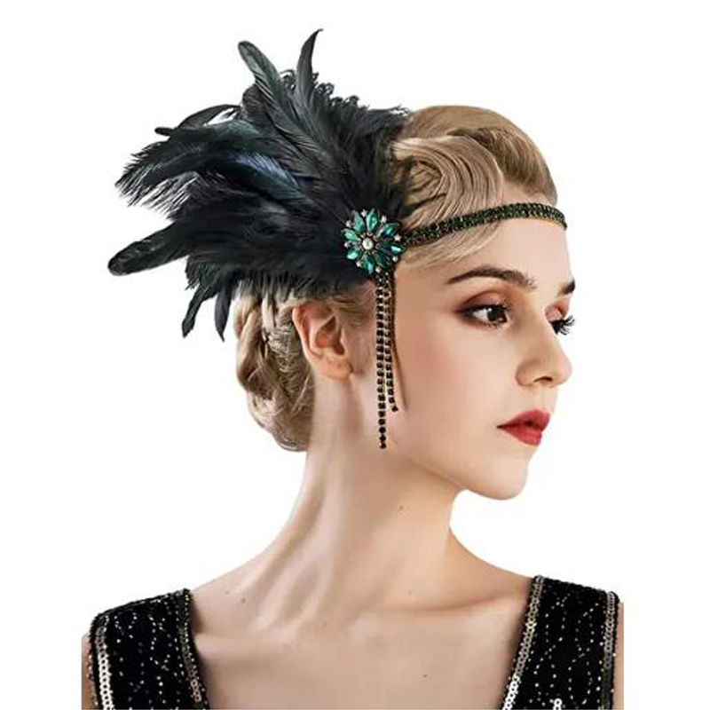1920s Headpiece Flapper Headba - Women'S Accessories In The 1920S recensione e prezzo
