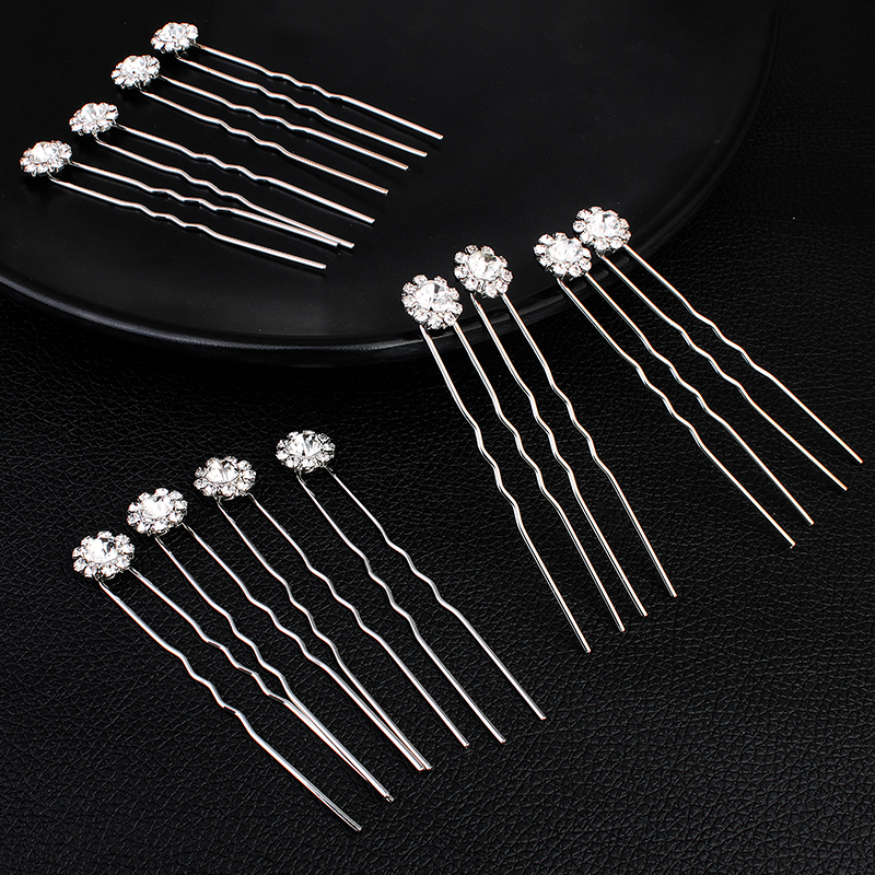 12PK/Set Fashion Rhinestone Fl - Women'S Hair Accessories Wedding recensione e prezzo