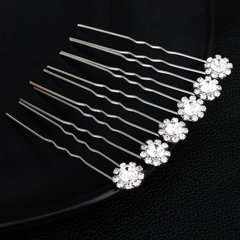 12PK/Set Fashion Rhinestone Fl - Women'S Hair Accessories Wedding recensione e prezzo