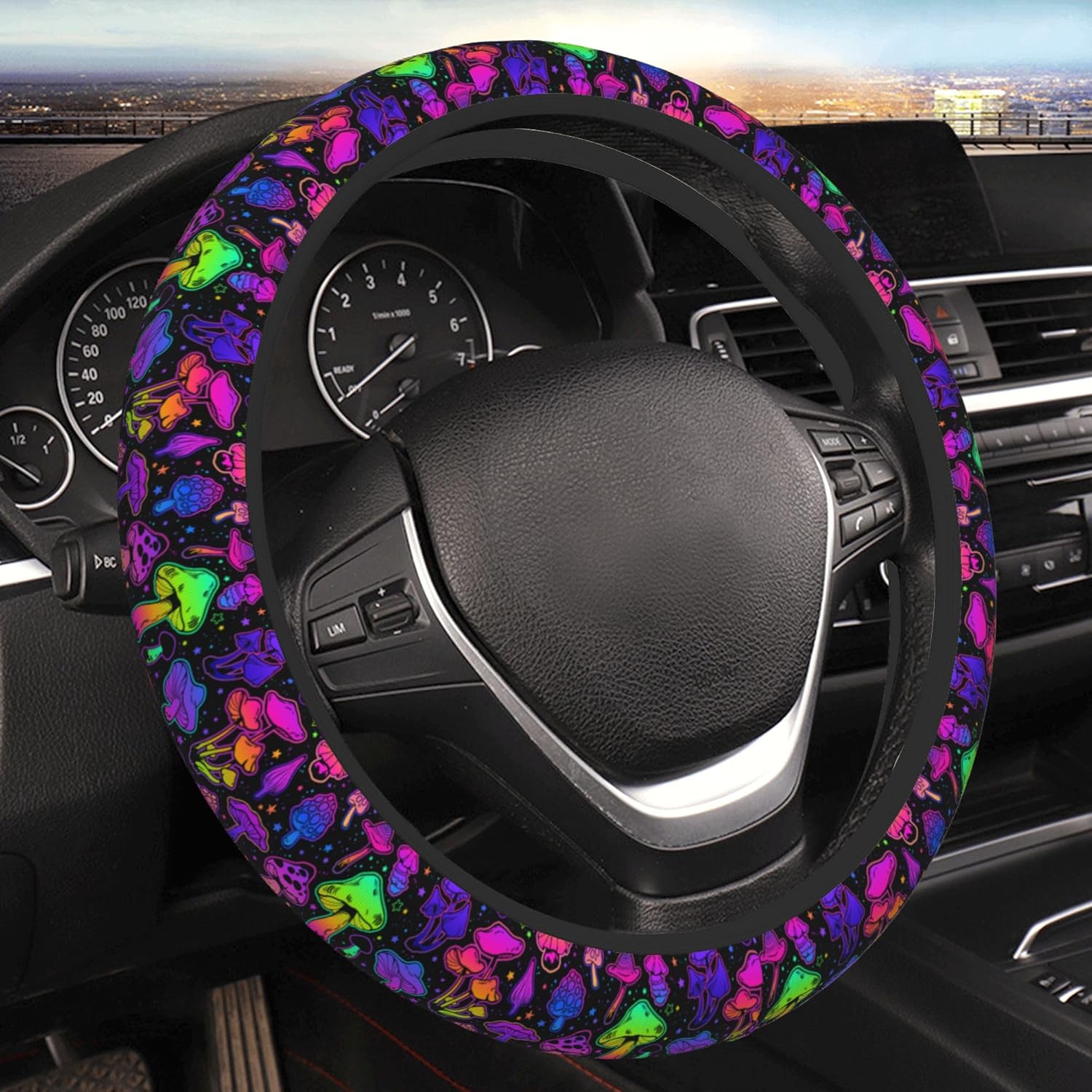 Mushrooms Steering Wheel Cover - Women'S Accessories Vans recensione e prezzo