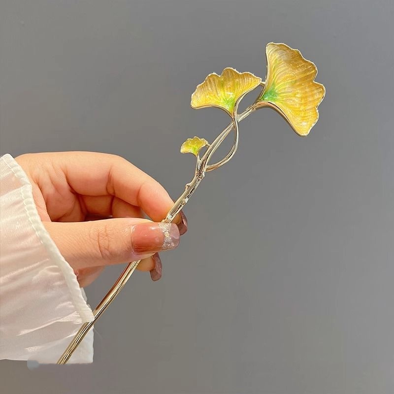 New Chinese-Style Ginkgo Leaf  - Women'S Accessories Designer recensione e prezzo