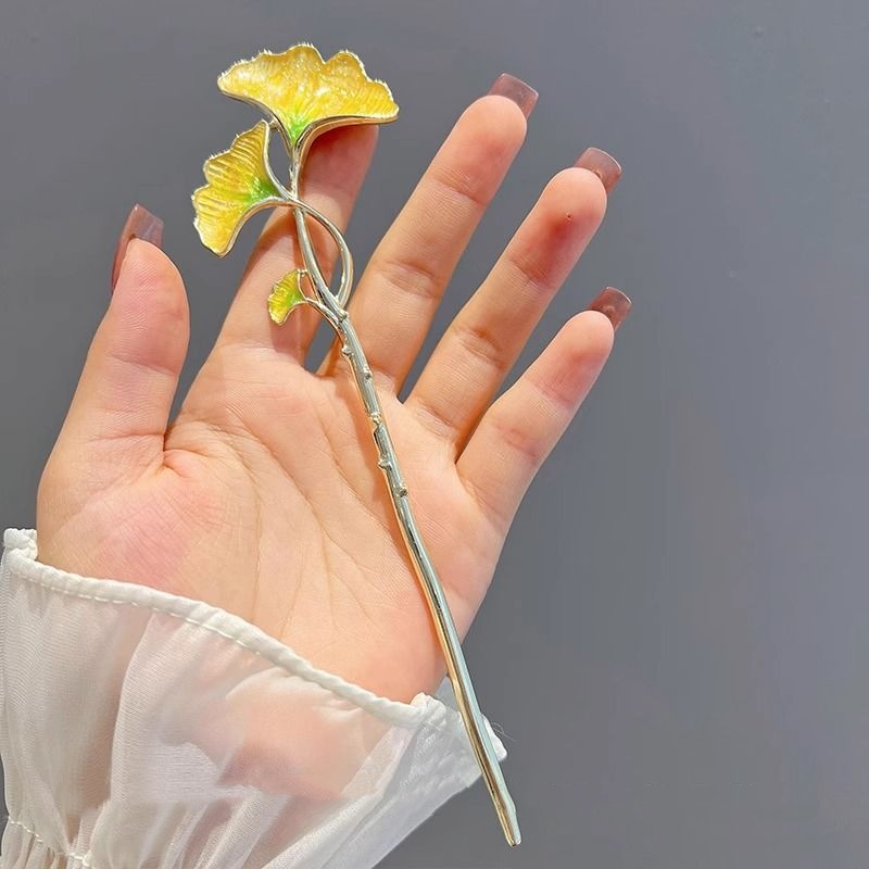 New Chinese-Style Ginkgo Leaf  - Women'S Accessories Designer recensione e prezzo