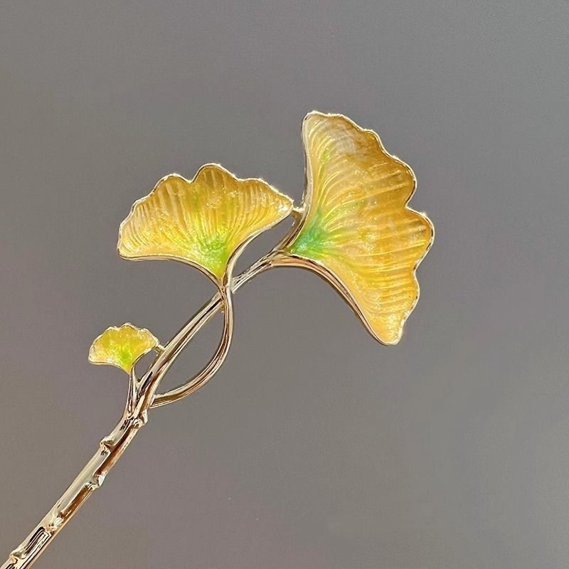 New Chinese-Style Ginkgo Leaf  - Women'S Accessories Designer recensione e prezzo