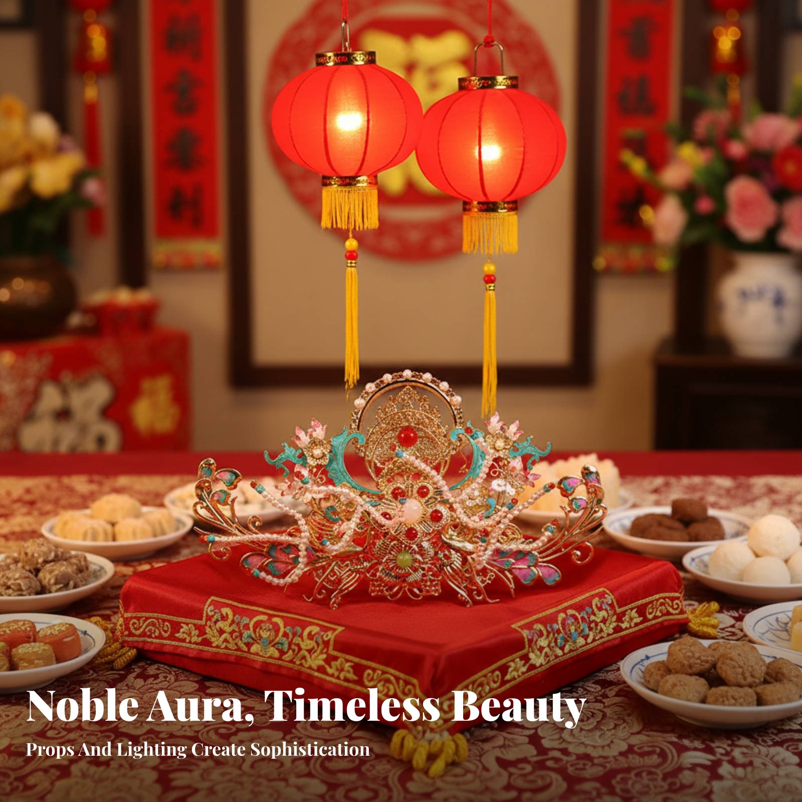 Traditional Chinese Hair Crown - Women'S Accessories Designer recensione e prezzo