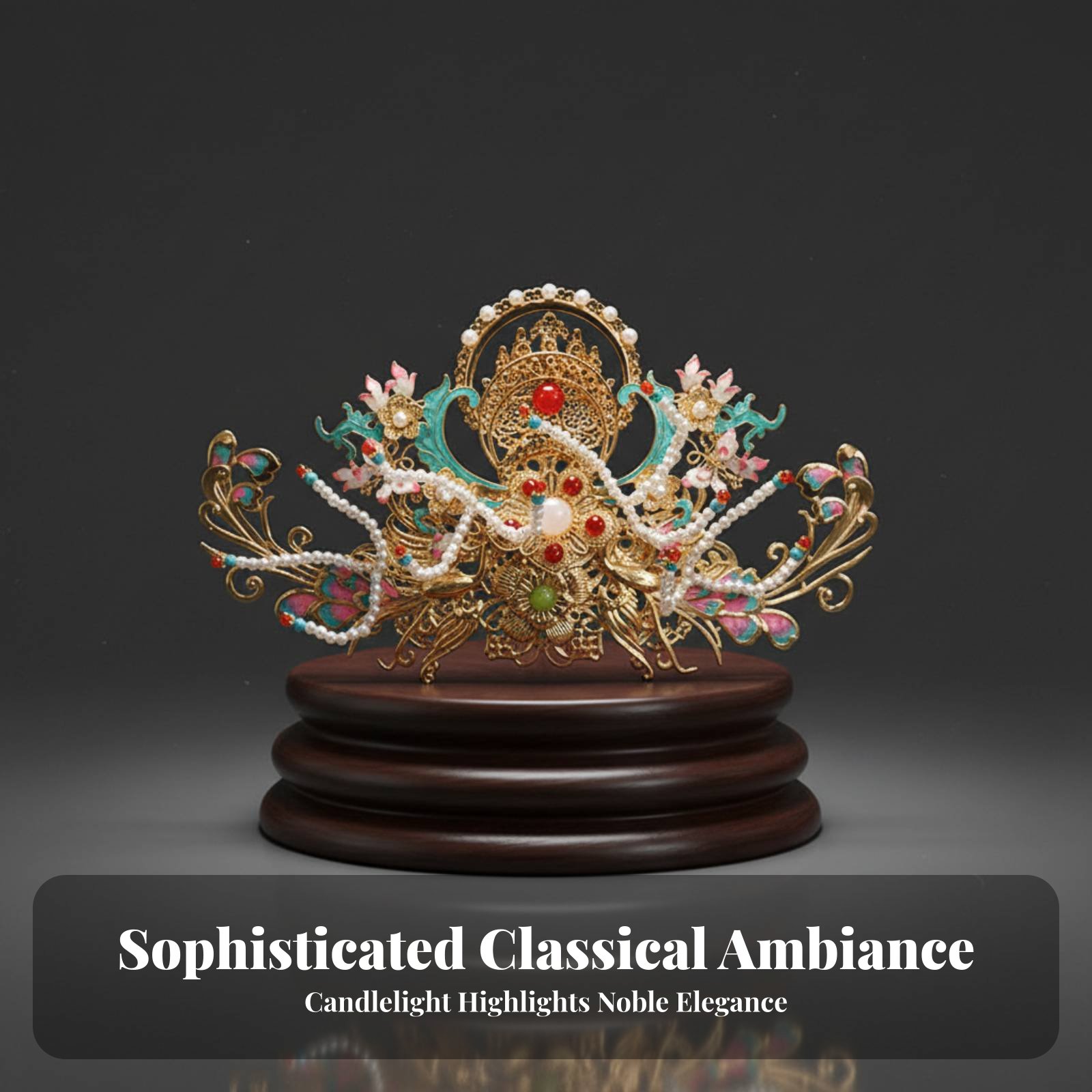 Traditional Chinese Hair Crown - Women'S Accessories Designer recensione e prezzo