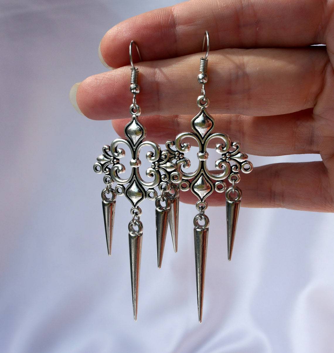 Punk Rivet Earrings For Women  - Women'S Victorian Accessories recensione e prezzo