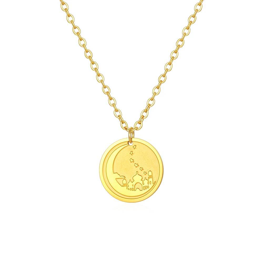 Jerusalem Palace Moon Coin Dis - Coin Necklace Delicate recensione e prezzo
