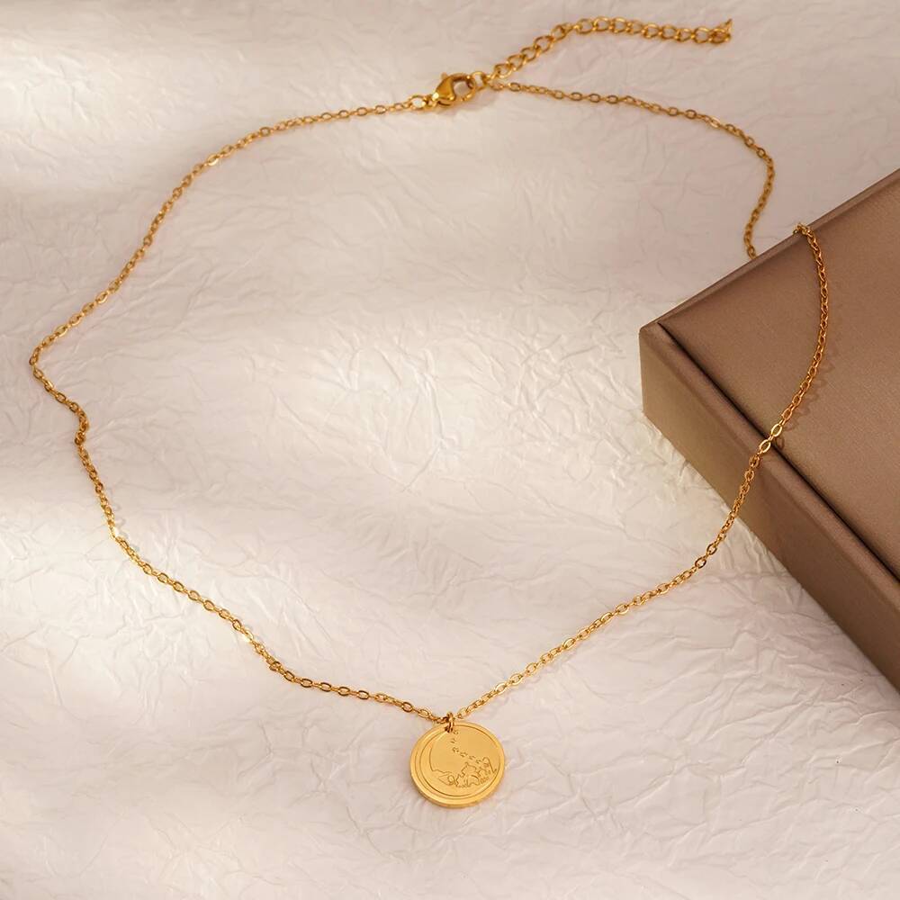 Jerusalem Palace Moon Coin Dis - Coin Necklace Delicate recensione e prezzo