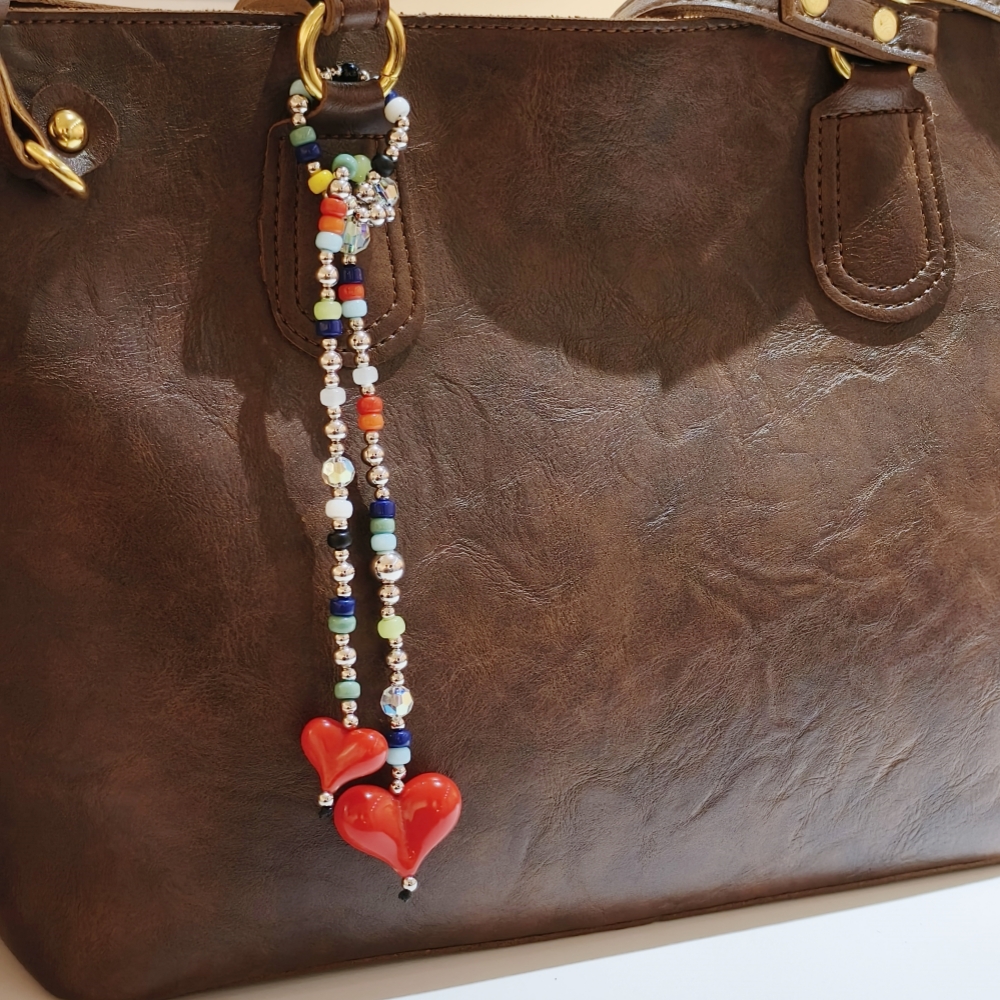 HERLOOK Heart Bag Charms for W - Women Accessories Pack recensione e prezzo