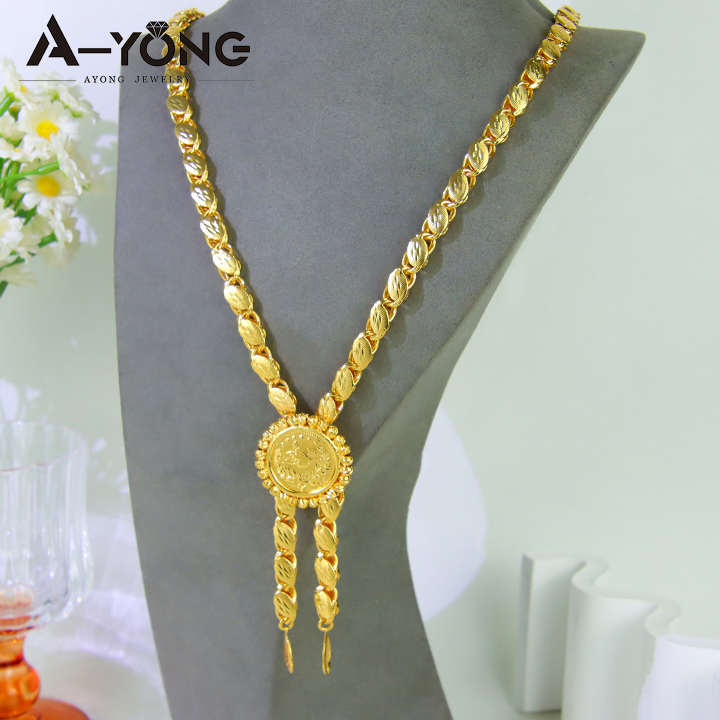 Delicate Algeria Wedding Long  - Coin Necklace Delicate recensione e prezzo