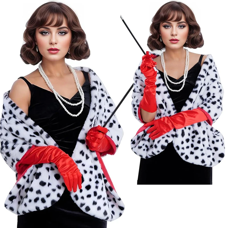 Women's Cruella Deville Short  - Women'S Accessories In The 1920S recensione e prezzo