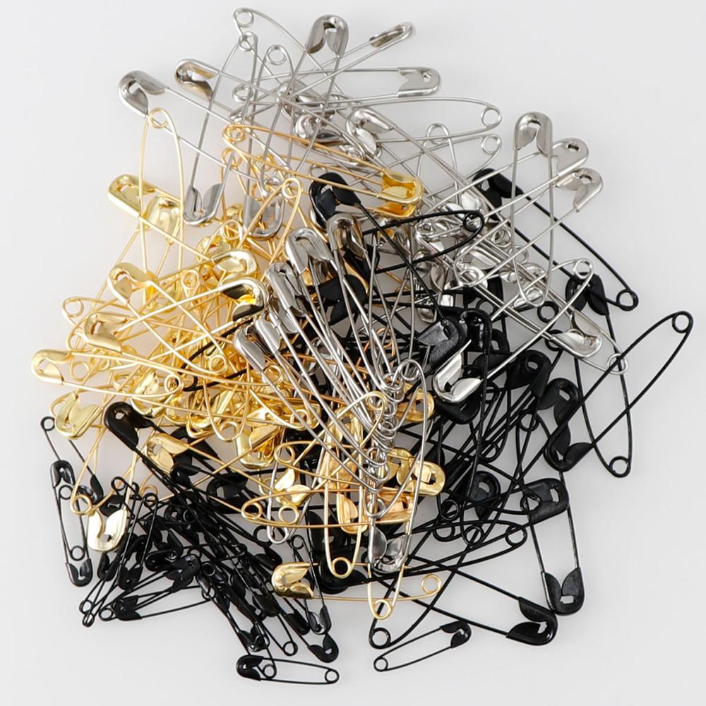 100Pcs Silver/Gold/Black Iron  - Brooch Pin Gold recensione e prezzo
