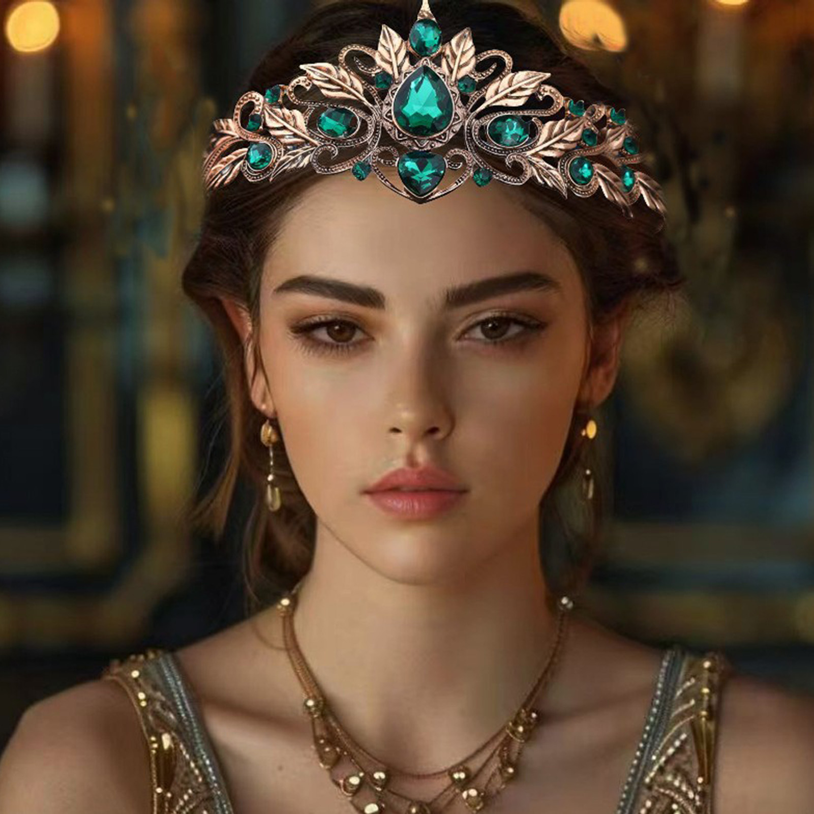 Baroque Style Round Tear Drop  - Women'S Hair Accessories Wedding recensione e prezzo
