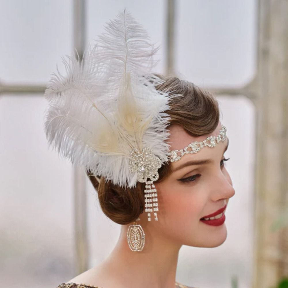 Vintage Feather Headband Sequi - Women'S Accessories In The 1920S recensione e prezzo