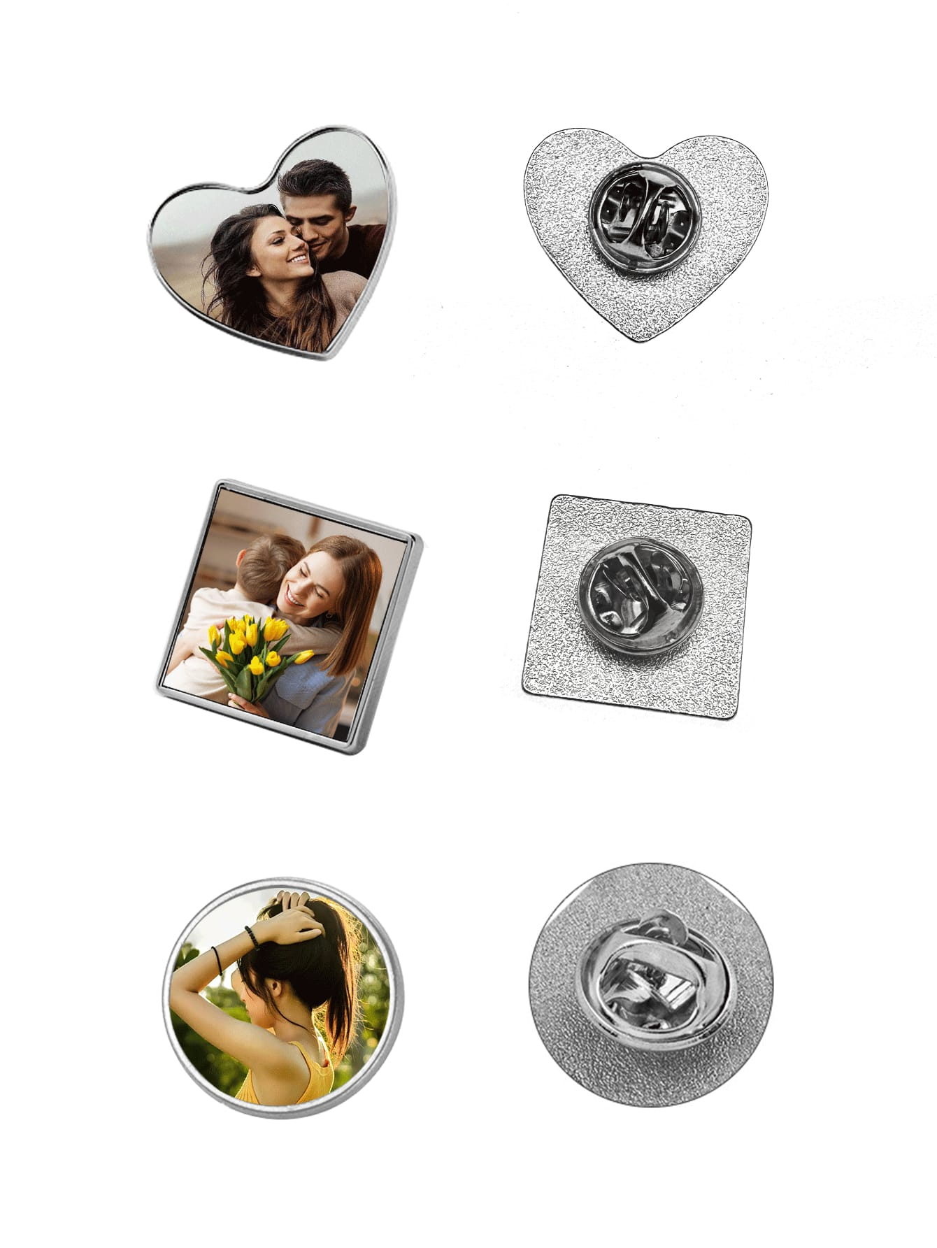 Custom Gold/Silver Metal Brooc - Brooch Pin Gold recensione e prezzo