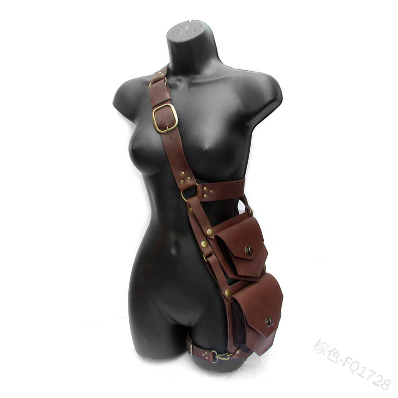 Medieval Pouch Bag Belt Leathe - Women'S Viking Accessories recensione e prezzo
