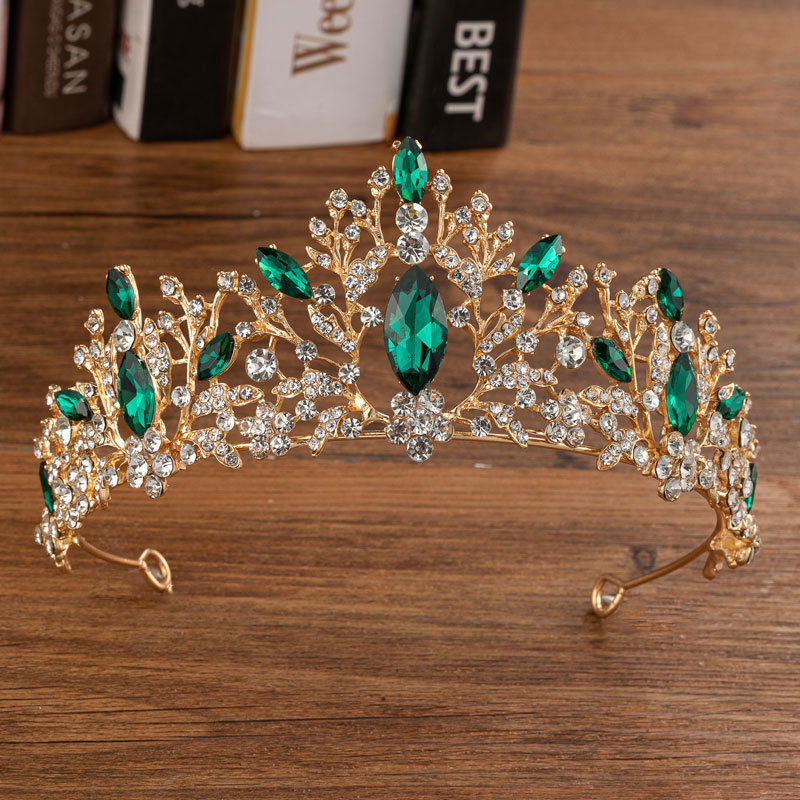 Tiara Colorful Rhinestone Quee - Women'S Hair Accessories Wedding recensione e prezzo