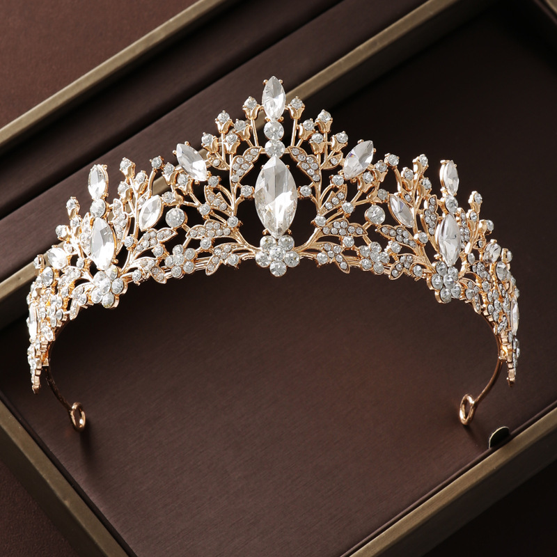 Tiara Colorful Rhinestone Quee - Women'S Hair Accessories Wedding recensione e prezzo