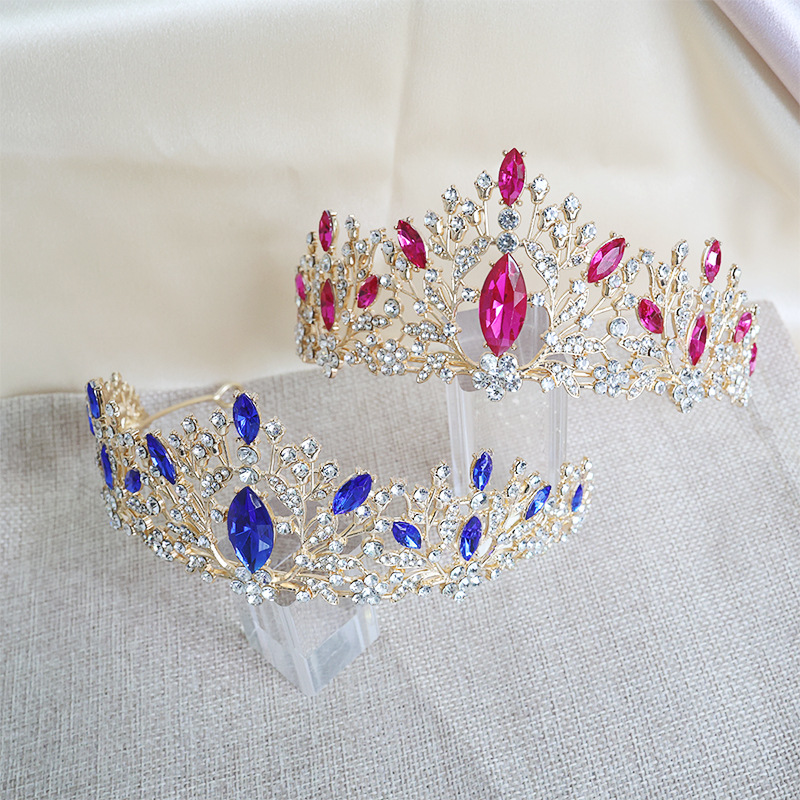 Tiara Colorful Rhinestone Quee - Women'S Hair Accessories Wedding recensione e prezzo
