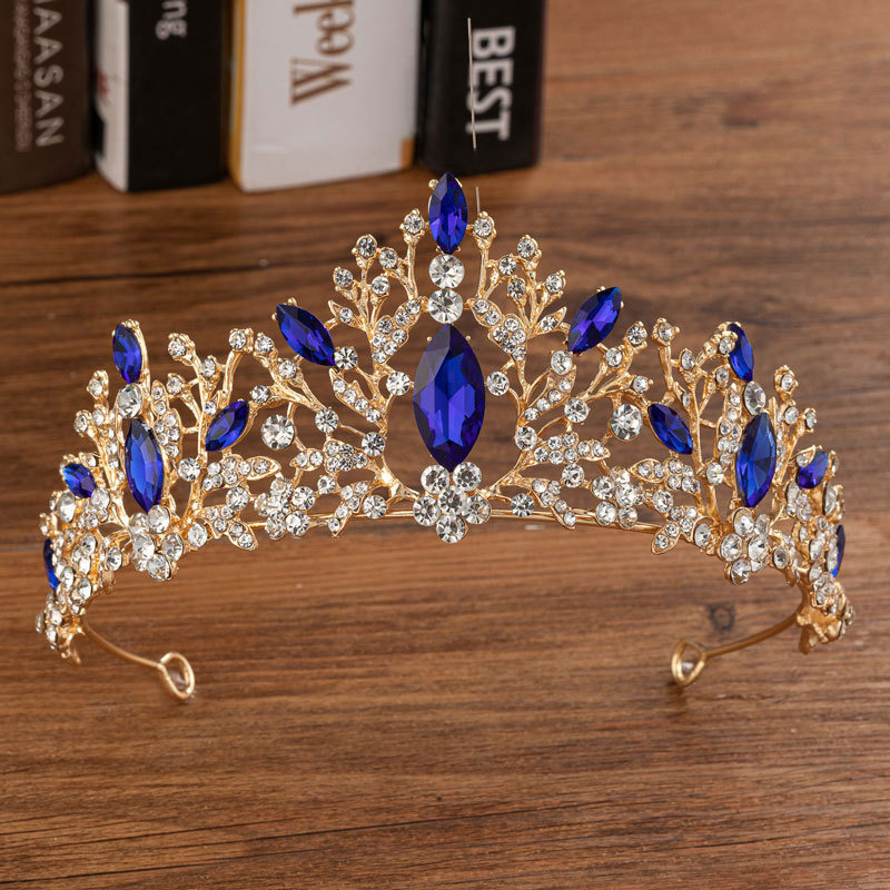 Tiara Colorful Rhinestone Quee - Women'S Hair Accessories Wedding recensione e prezzo
