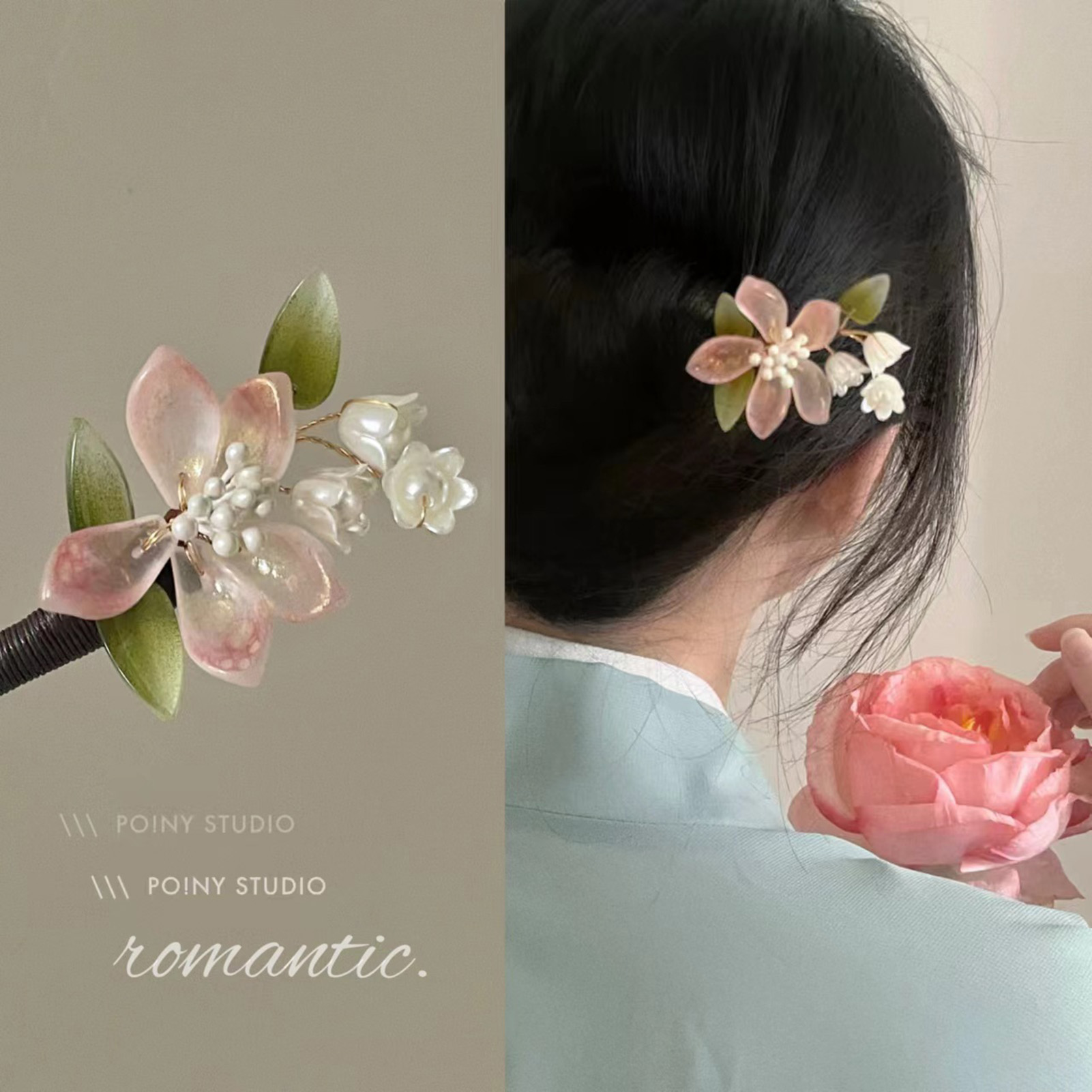 Chinese Style Flower Tassel Ha - Women'S Formal Accessories recensione e prezzo