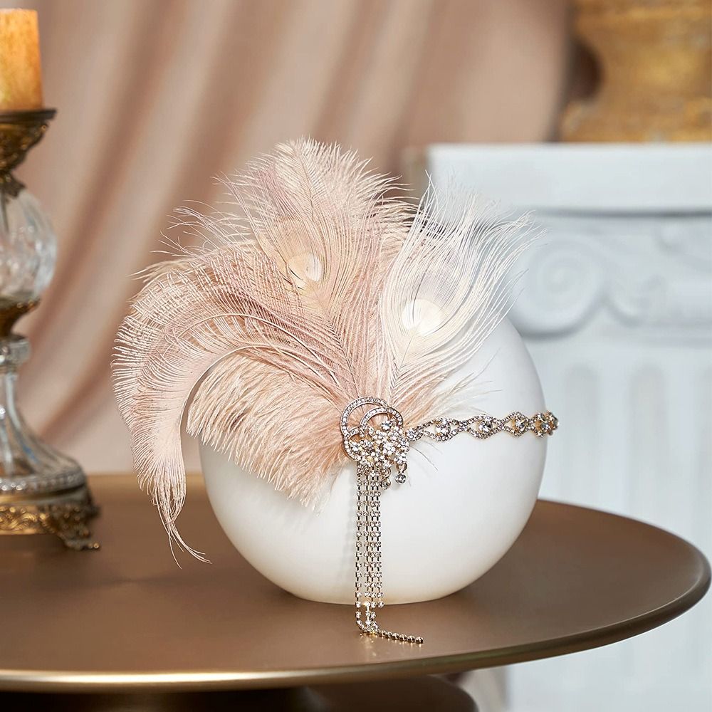 Retro Vintage Feather Headband - Women'S Accessories In The 1920S recensione e prezzo