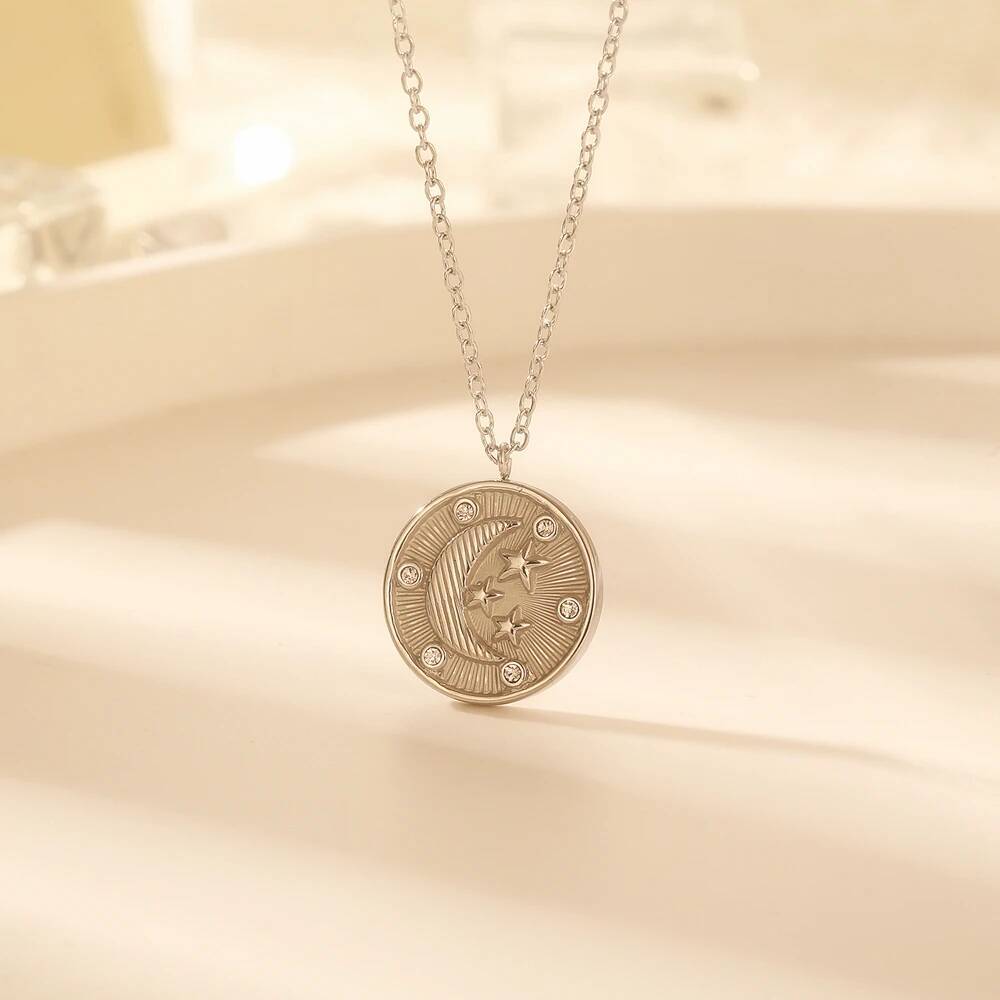 Stainless Steel Women Delicate - Coin Necklace Delicate recensione e prezzo
