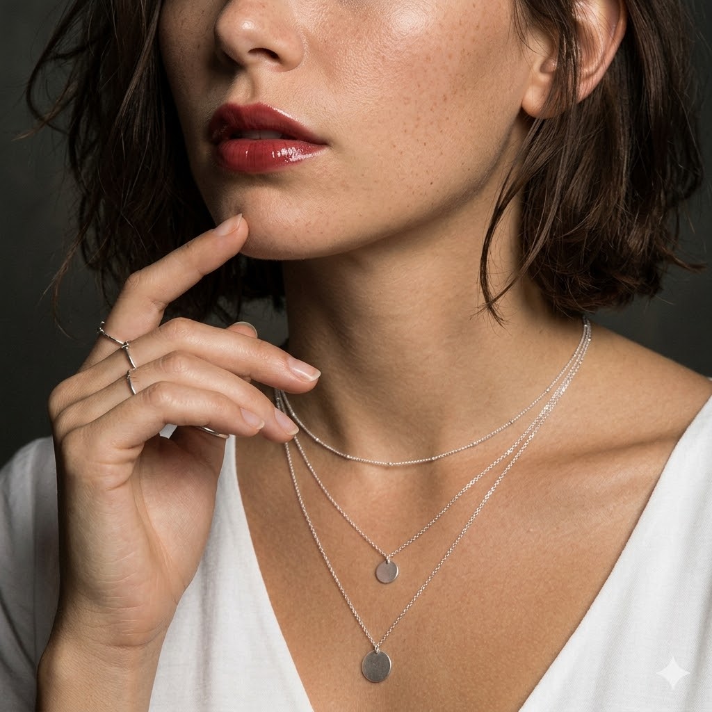 14K Gold Plated Delicate Layer - Coin Necklace Delicate recensione e prezzo