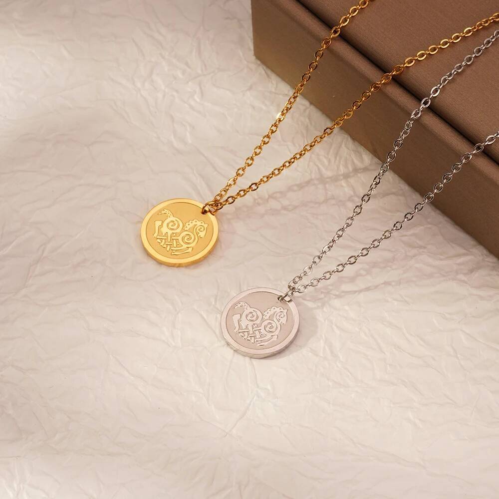 Stainless Steel Fashion Women  - Coin Necklace Delicate recensione e prezzo