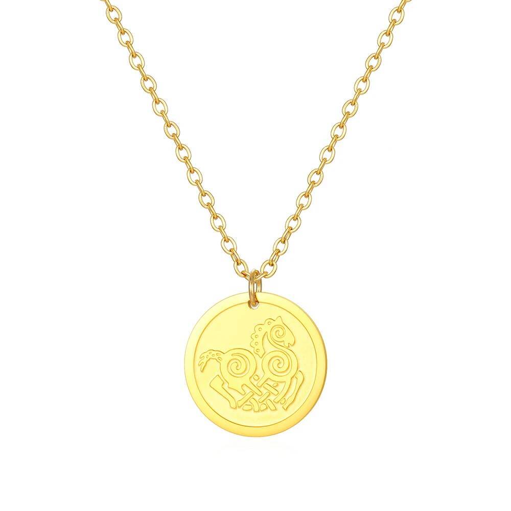 Stainless Steel Fashion Women  - Coin Necklace Delicate recensione e prezzo