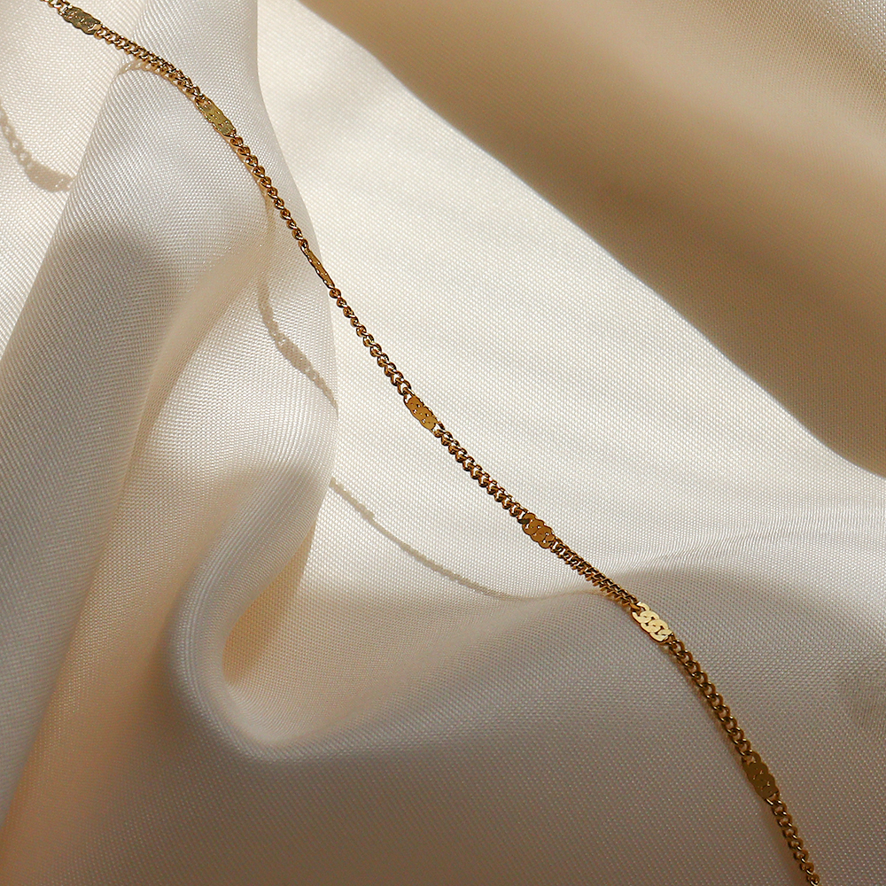 Tarnish Free Thin Delicate Lin - Coin Necklace Delicate recensione e prezzo