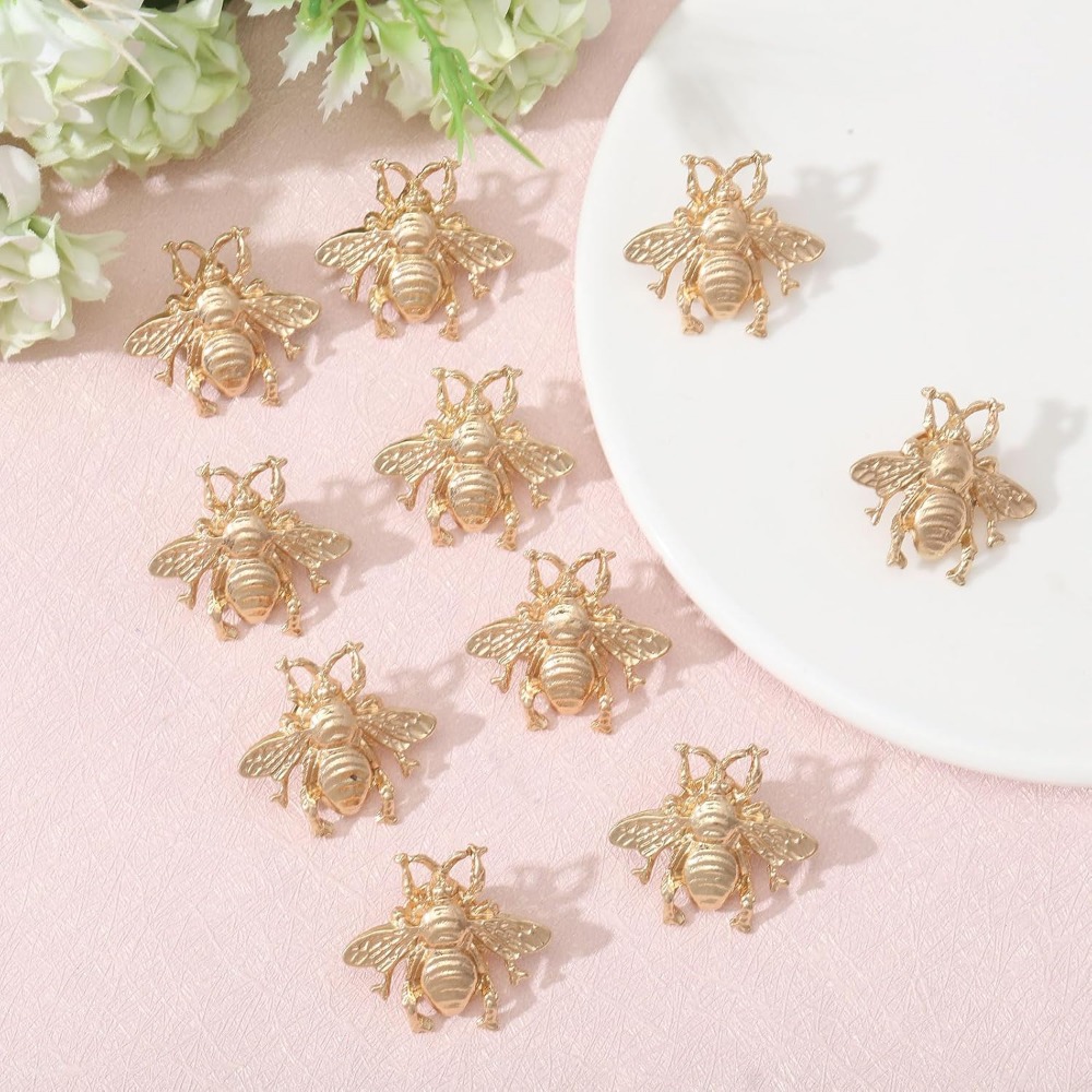 12PCS Honeybee Brooch Pin Gold - Brooch Pin Gold recensione e prezzo