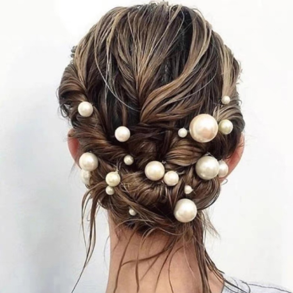 Pearl Crystal Hair Pins Comb S - Women'S Hair Accessories Wedding recensione e prezzo
