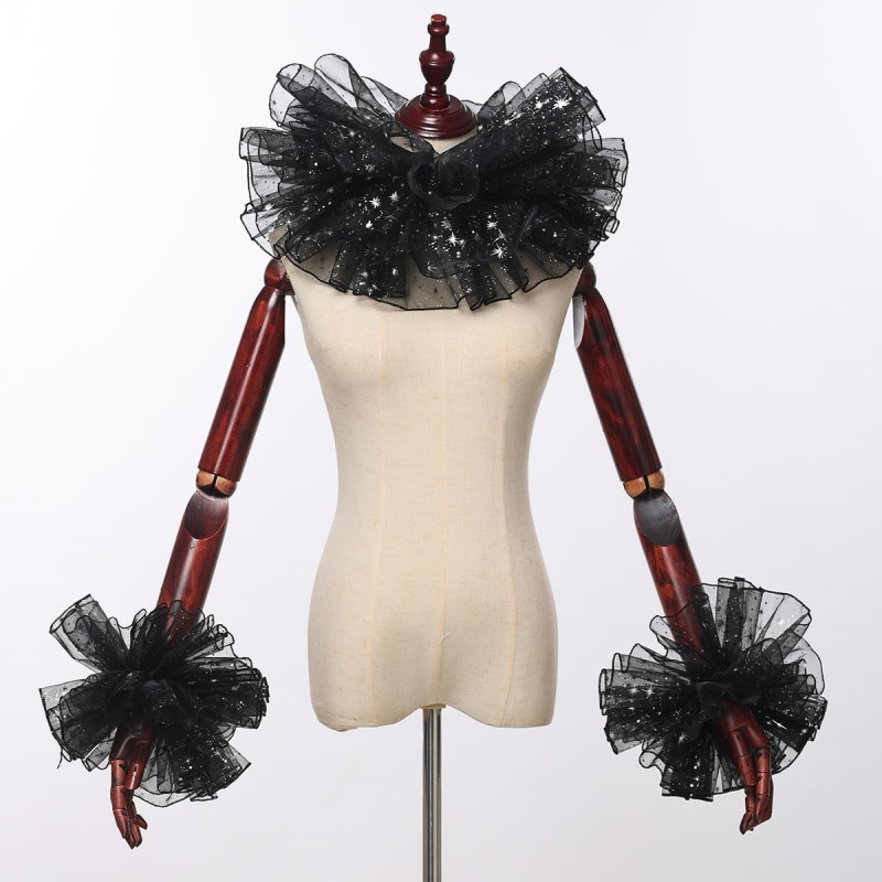 Jester Ruffled Collar Neck Ruf - Women'S Victorian Accessories recensione e prezzo