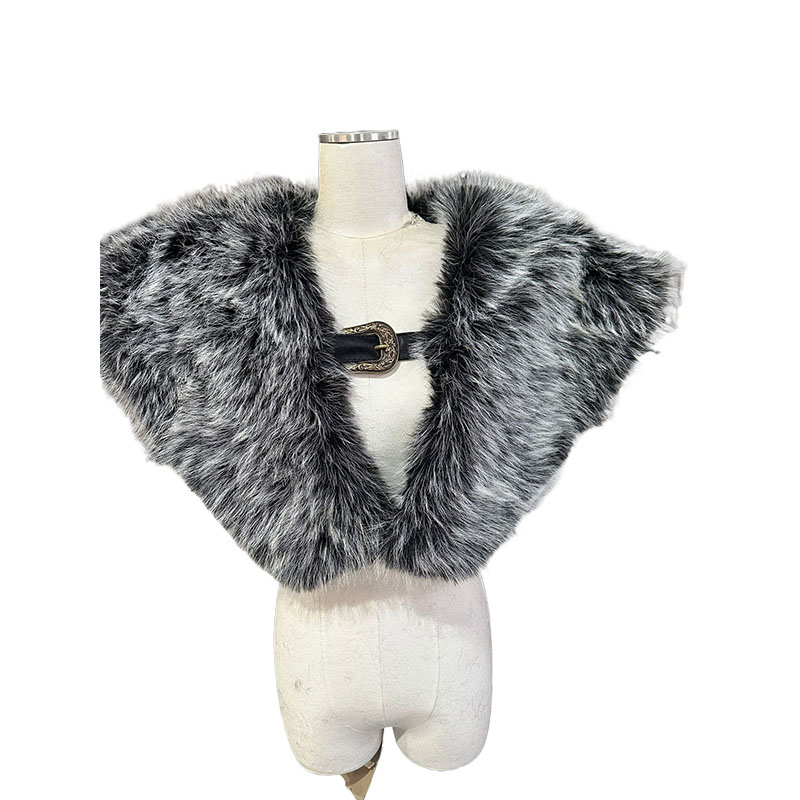 Fur Collar Winter Clothing Kin - Women'S Viking Accessories recensione e prezzo