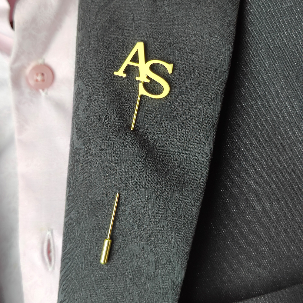 Sherman Custom  Lapel Pins Men - Brooch Pin Gold recensione e prezzo