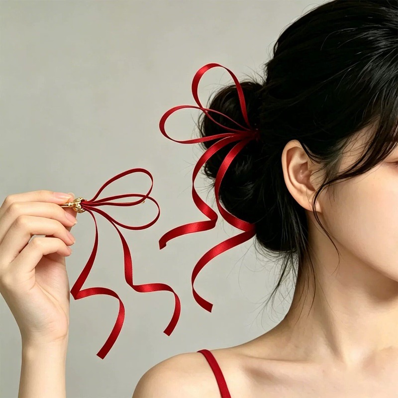 New Chinese style streamer bow - Women'S Accessories Designer recensione e prezzo