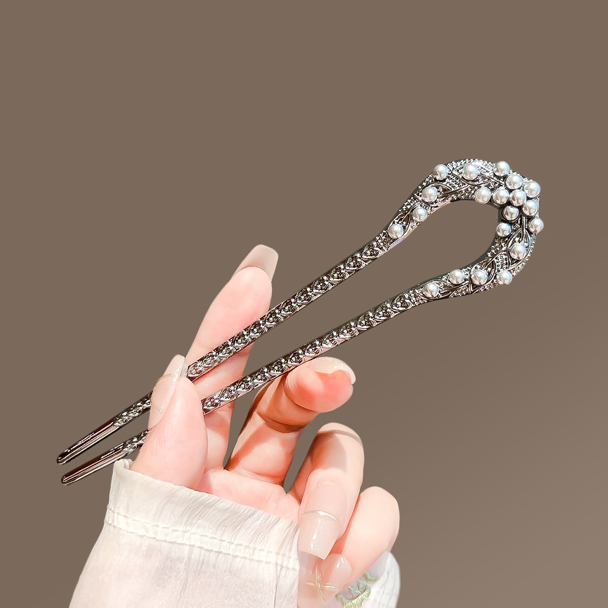 New Pearl U Shaped Hairpin For - Women'S Formal Accessories recensione e prezzo