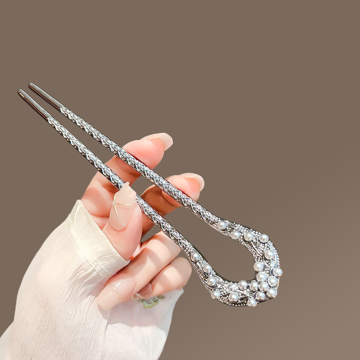 New Pearl U Shaped Hairpin For - Women'S Formal Accessories recensione e prezzo
