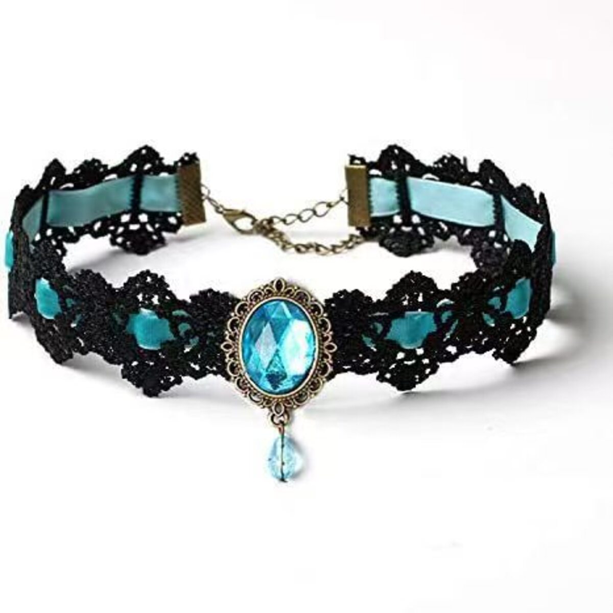 1 Pcs Gothic Chokers Black Sto - Women'S Victorian Accessories recensione e prezzo