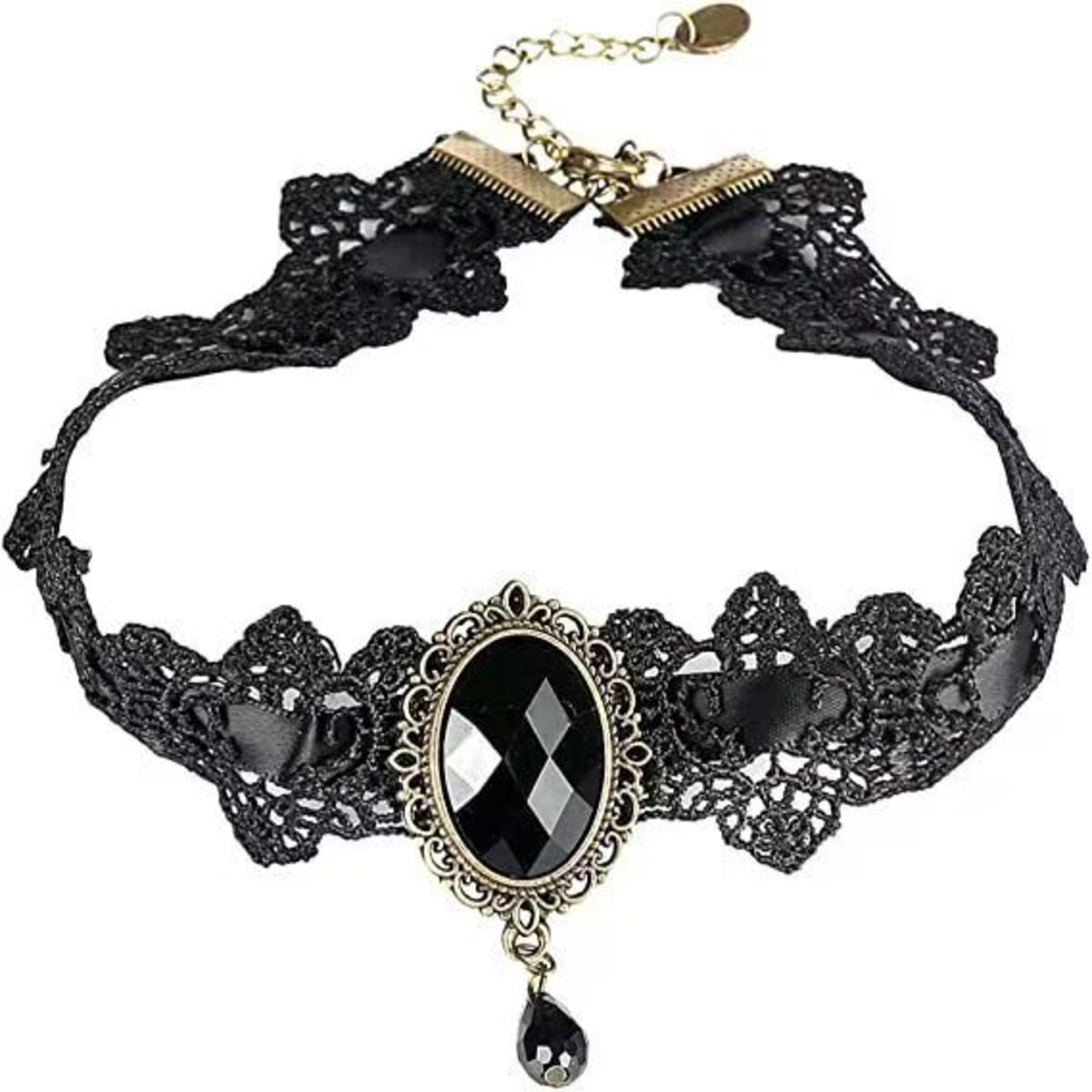 1 Pcs Gothic Chokers Black Sto - Women'S Victorian Accessories recensione e prezzo