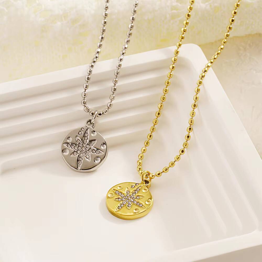 Stainless Steel Women Delicate - Coin Necklace Delicate recensione e prezzo