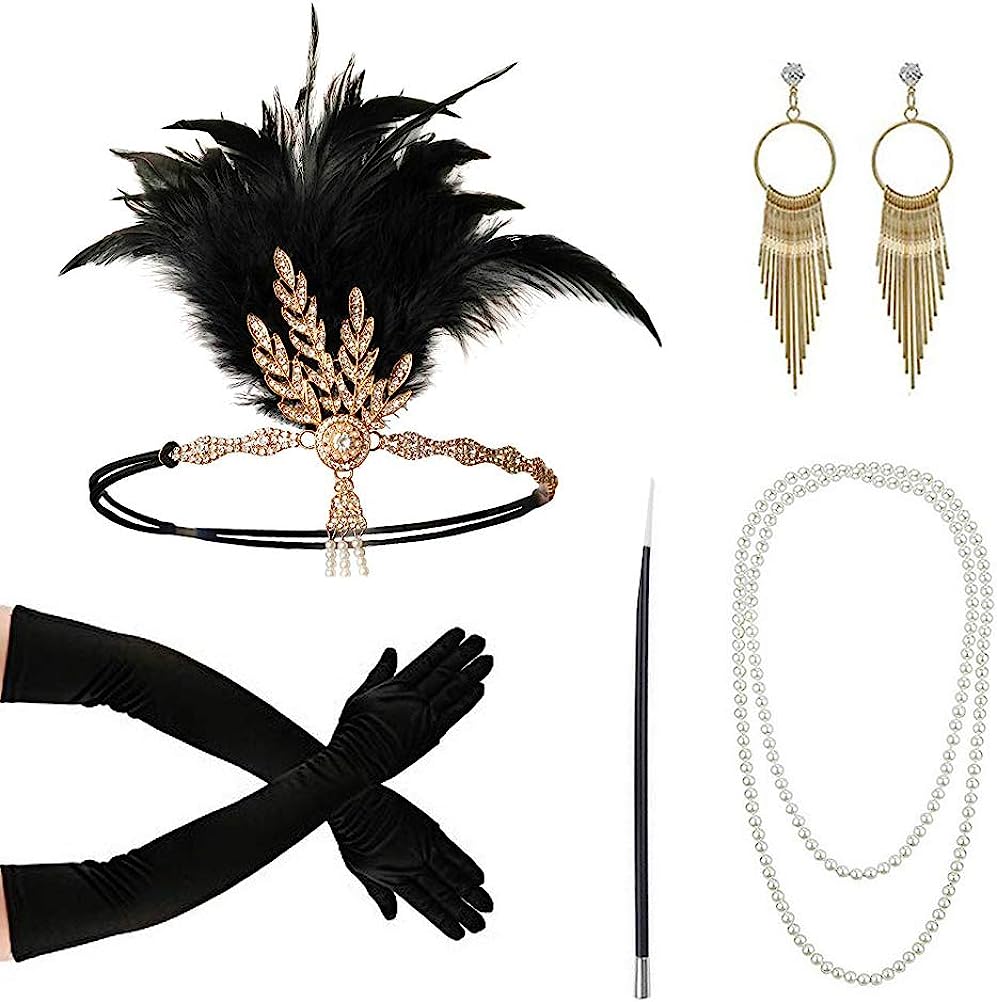 PESENAR 1920s Fashion Flapper  - Women'S Accessories In The 1920S recensione e prezzo