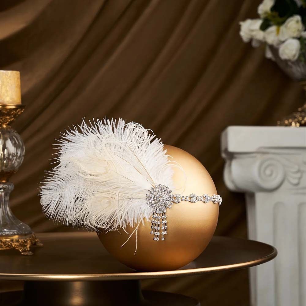 Retro Vintage Feather Headband - Women'S Accessories In The 1920S recensione e prezzo